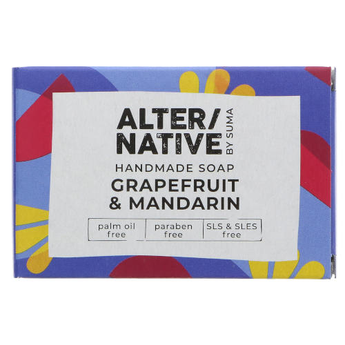 AlterNative grapefruit & mandarin bar soap 95g