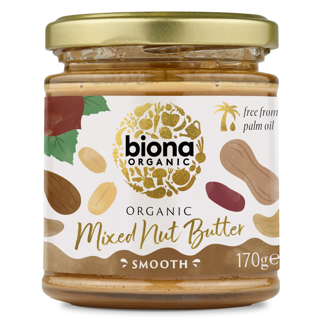 Biona mixed nut butter 170g