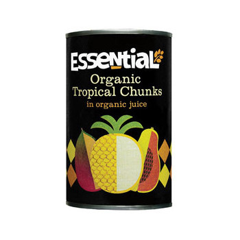 Essential tropical fruits in juice 400g