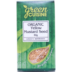 Green Cuisine mustard seed - yellow 50g