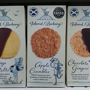 Island Bakery apple crumble biscuits 125g