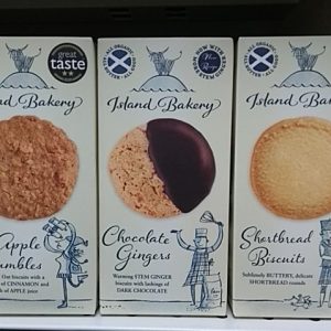 Island Bakery chocolate ginger biscuits 133g