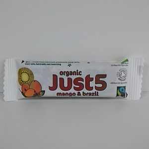Just 5 mango & brazil nut bar 40g