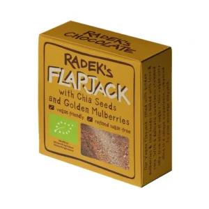Radek's flapjack w chia Seeds and golden mulberries 70g