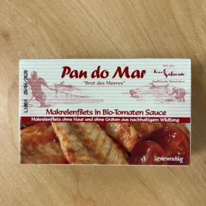Pan do Mar mackerel fillets in tom sauce 120g