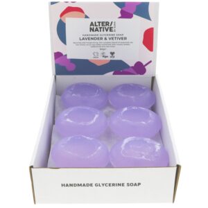 AlterNative lavender & vetiver soap bar 90g