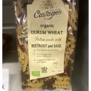 Castagno fusilli tricolore w beetroot & basil - 500g