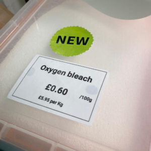 Oxygen bleach, (per kg)